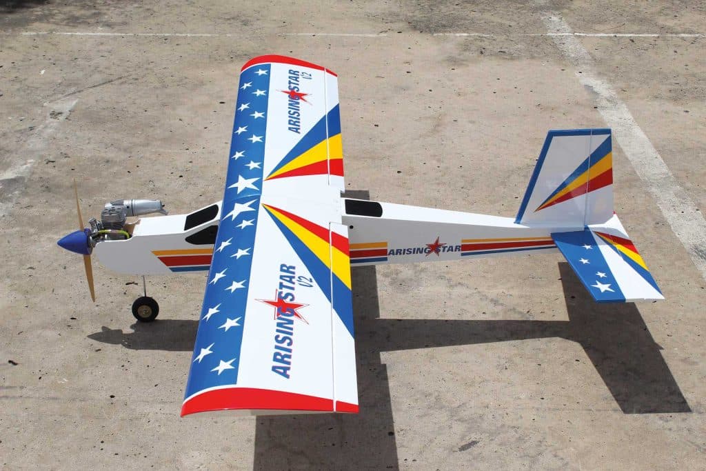 AVIÃO SEAGULL ARISING STAR V2 TRAINER 63" 40-46 ARF SEA03N