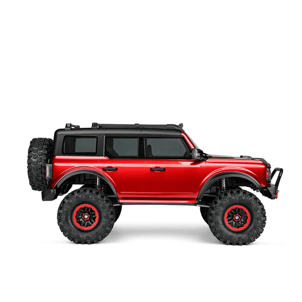 CARRO WLTOYS 1/10 JEEP CABALLO CLIMBING 11KM 4WD METAL RED 104020