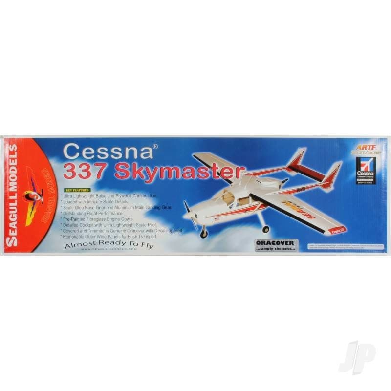 AVIÃO SEAGULL CESSNA 337 SKYMASTER 76.8" 36-46 ARF
