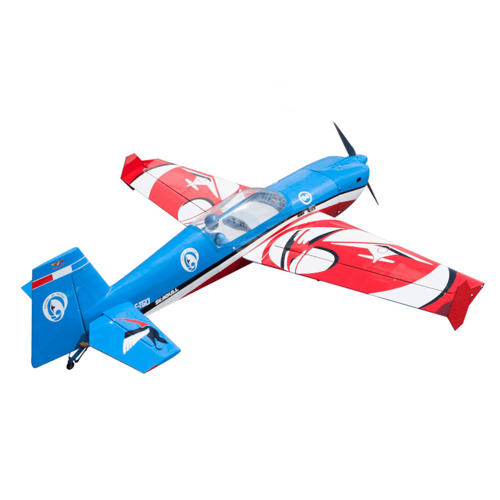 AVIAO SEAGULL EXTRA 330LX V2 3D 82.1" 50-60 BLUE/RED GAS ARF SEA274N