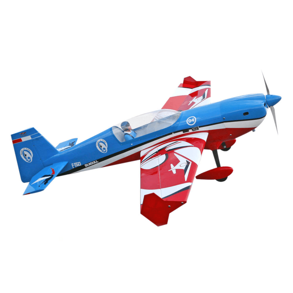 AVIAO SEAGULL EXTRA 330LX V2 3D 82.1" 50-60 BLUE/RED GAS ARF SEA274N