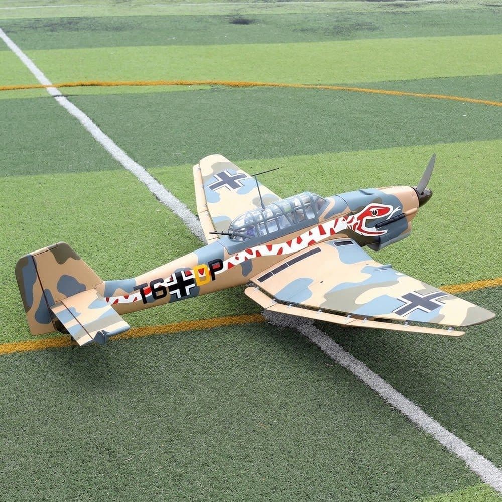 AVIÃO SEAGULL JU-87 STUKA DESERT SNAKE 90" 50-60 ARF MATTE