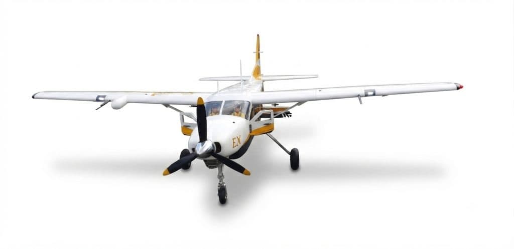 AVIAO SEAGULL CESSNA 208 GRAND CARAVAN EX 85" 35-40 ARF YELLOW SEA362