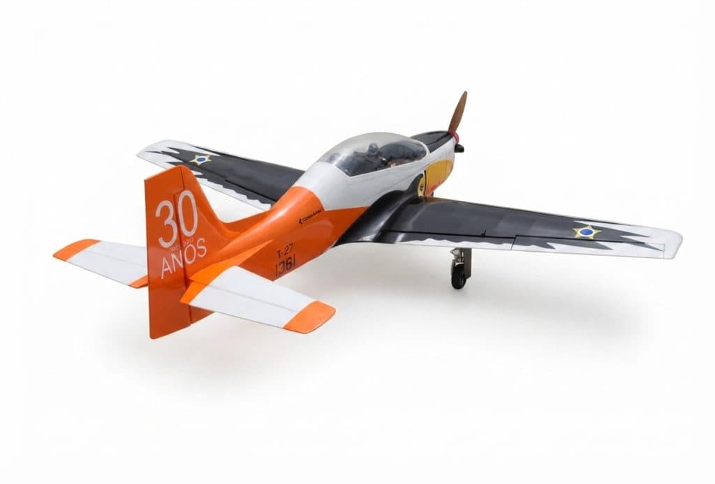 AVIAO SEAGULL EMBRAER T-27 TUCANO 85" 35-40 ARF W/RETRACTS SEA377GEAR