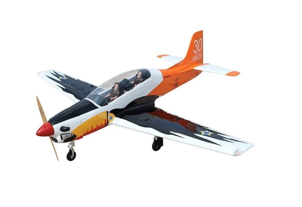 AVIAO SEAGULL EMBRAER T-27 TUCANO 85" 35-40 ARF W/RETRACTS SEA377GEAR