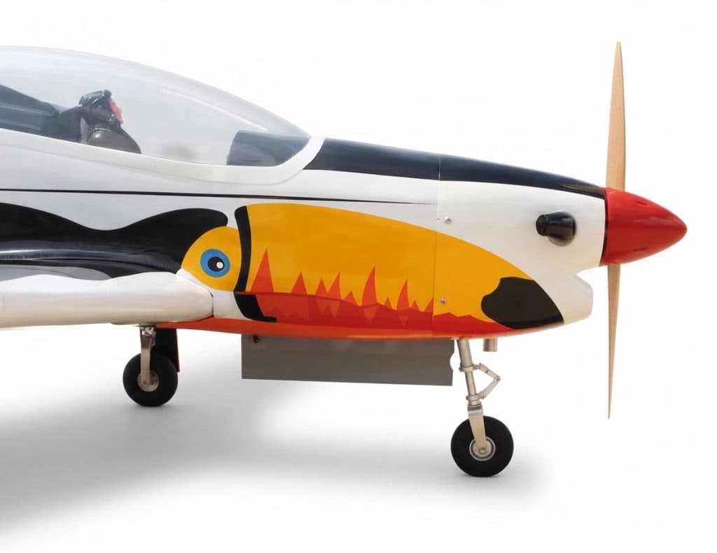 AVIAO SEAGULL EMBRAER T-27 TUCANO 85" 35-40 ARF W/RETRACTS SEA377GEAR