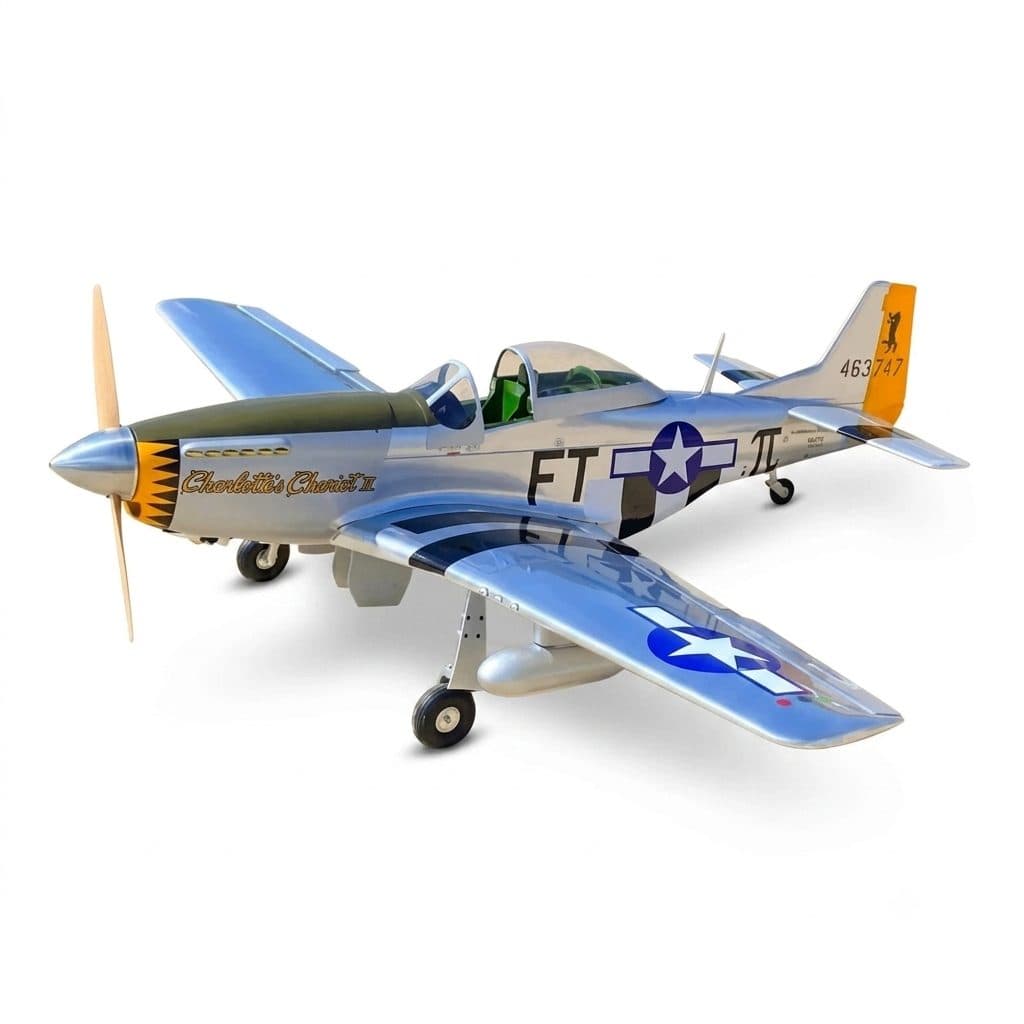 AVIAO SEAGULL P-51D "CHARLOTTE'S CHARIOT II" 71" ARF SEA391GEAR