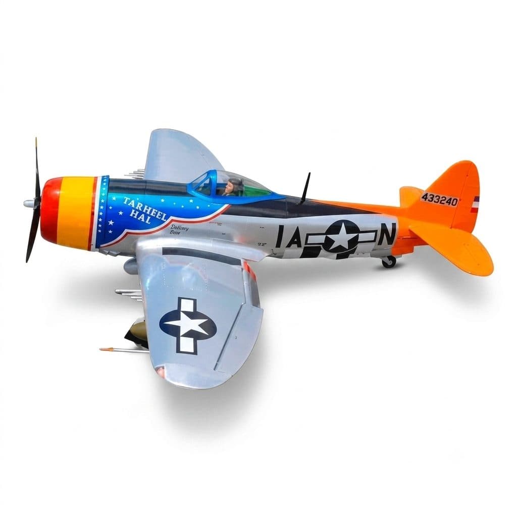 AVIAO SEAGULL P-47 THUNDERBOLT "TARHEEL HAL" BUBBLE TOP 70" SEA398GEAR