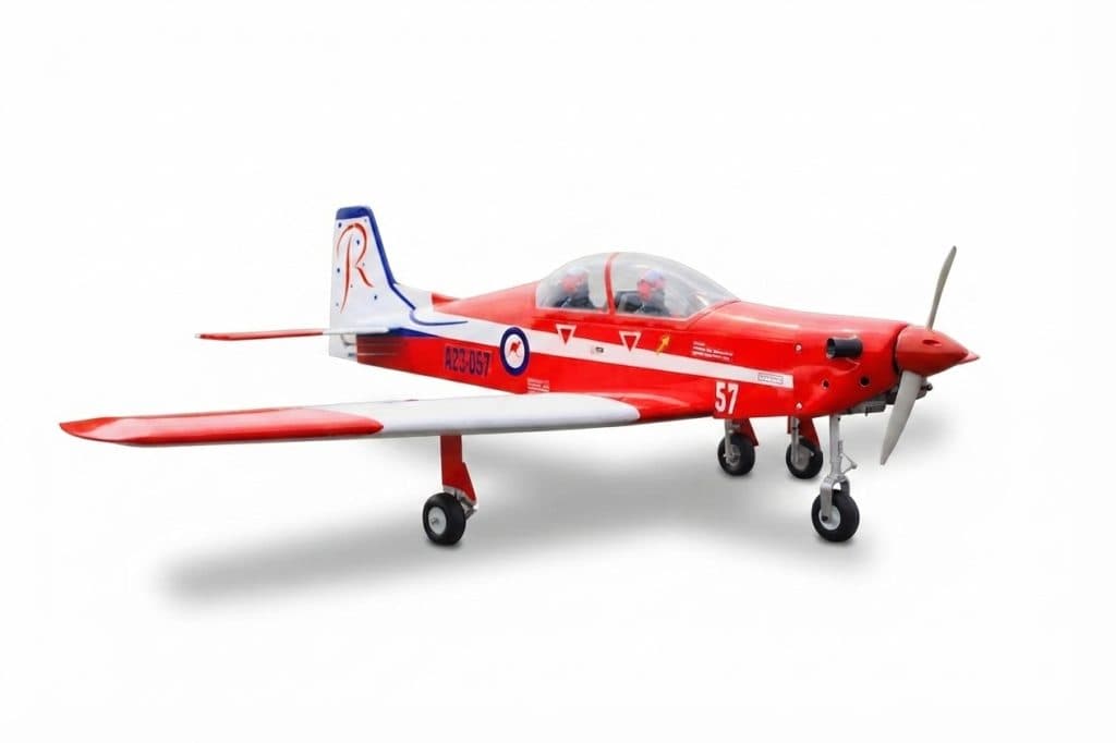 AVIAO SEAGULL RAAF PILATUS PC-9 60.6" ARF RED/WHITE SEA401