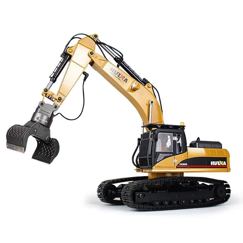 ESCAVADEIRA HUINA 1/16 con ESTEIRA 2IN1 BULLDOZER 11CH 1531
