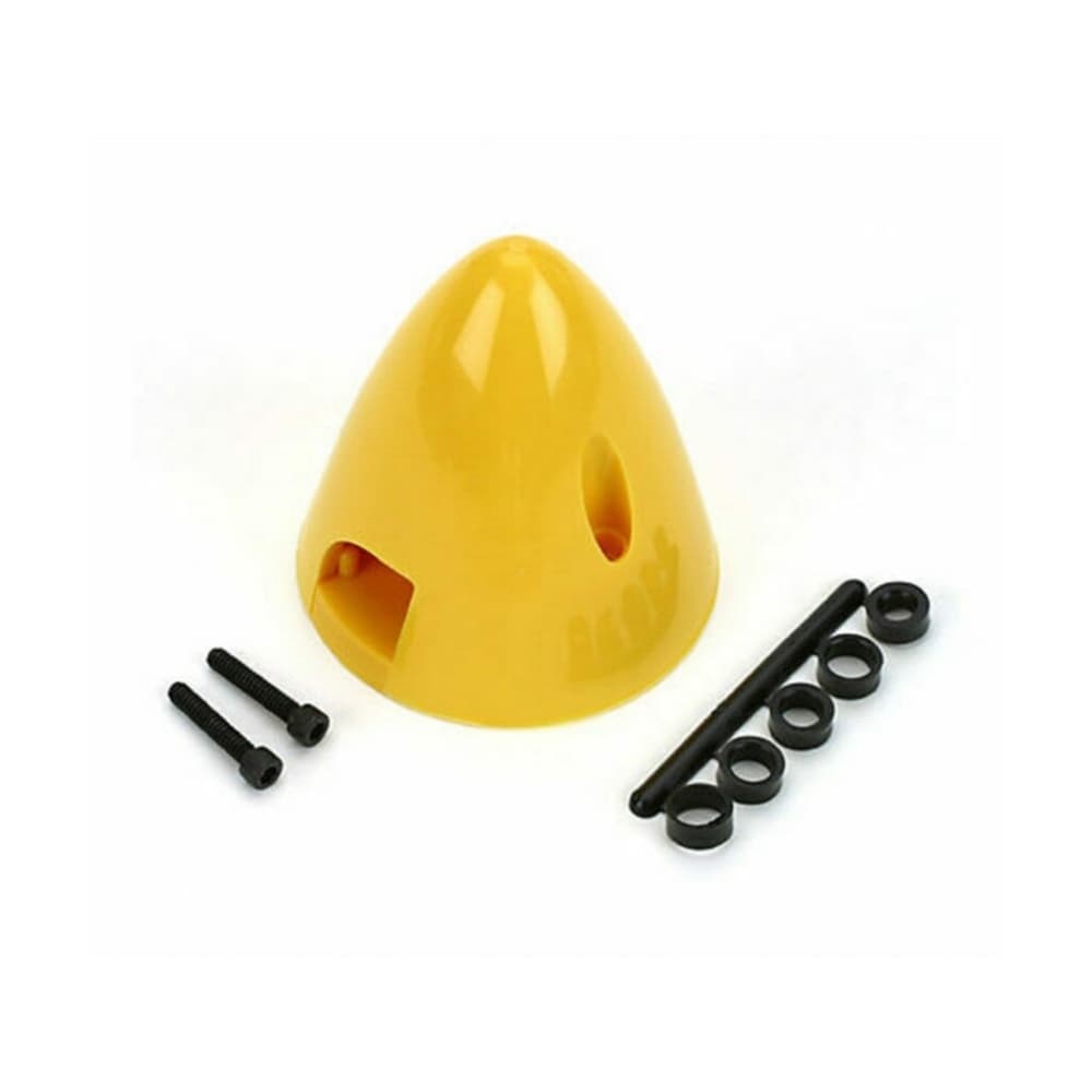 DUBRO SPINNER 1 3/4" YELLOW DUB269