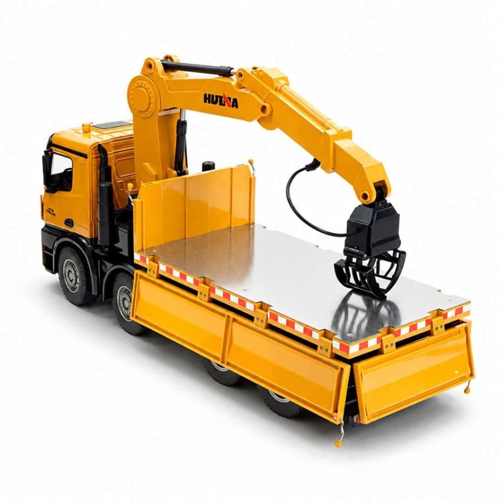 CAMINHAO HUINA 1/14 TOUCAN TRUCK MOUNTED TIMBER GRAB 26CH 1538
