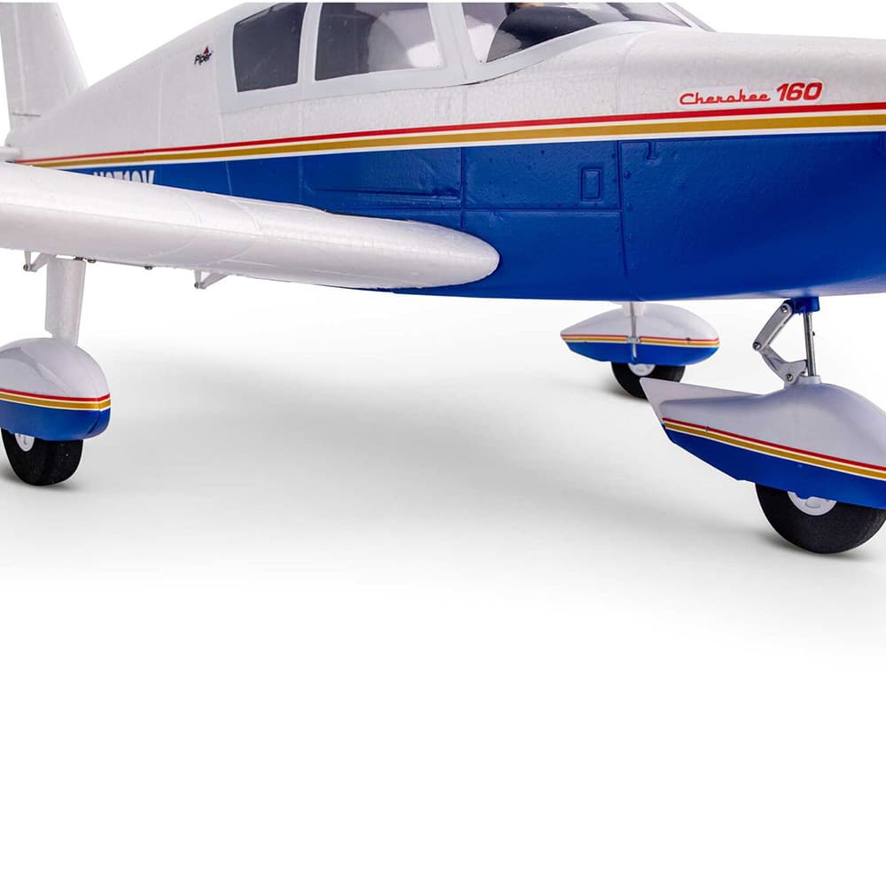 AVIÃO E-FLITE CHEROKEE 1.3M BNF BASIC AS3X/SAFE Azul EFL05450