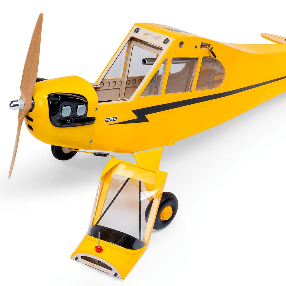 AVIAO HANGAR J-3 CUB 10CC 82.5" ARF YELLOW HAN5005
