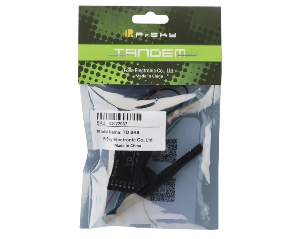 Receptor FRSKY 6CH TD SR6 TANDEM DUAL-BAND SBUS OUT/FBUS/S.PORT