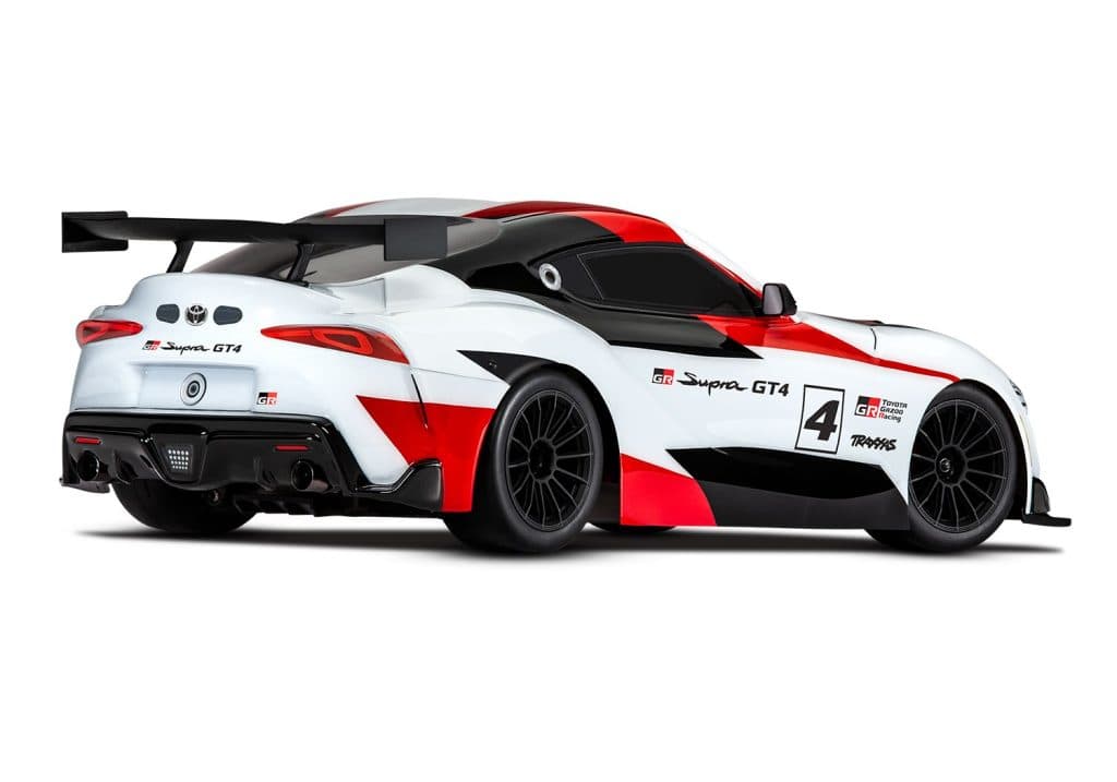 CARRO TRAXXAS 1/10 4-TEC 3.0 TOYOTA SUPRA BL-2S WHITE 93164-4