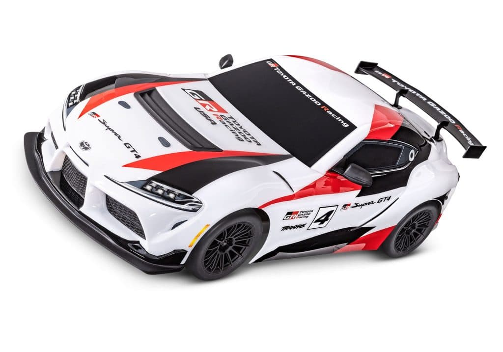 CARRO TRAXXAS 1/10 4-TEC 3.0 TOYOTA SUPRA BL-2S WHITE 93164-4