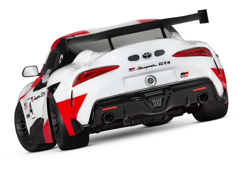 CARRO TRAXXAS 1/10 4-TEC 3.0 TOYOTA SUPRA BL-2S WHITE 93164-4