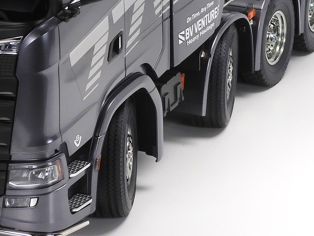 CAMINHÃO TAMIYA 1/14 RC SCANIA 770 S 8X4/4 GUN METAL EDITION 56376