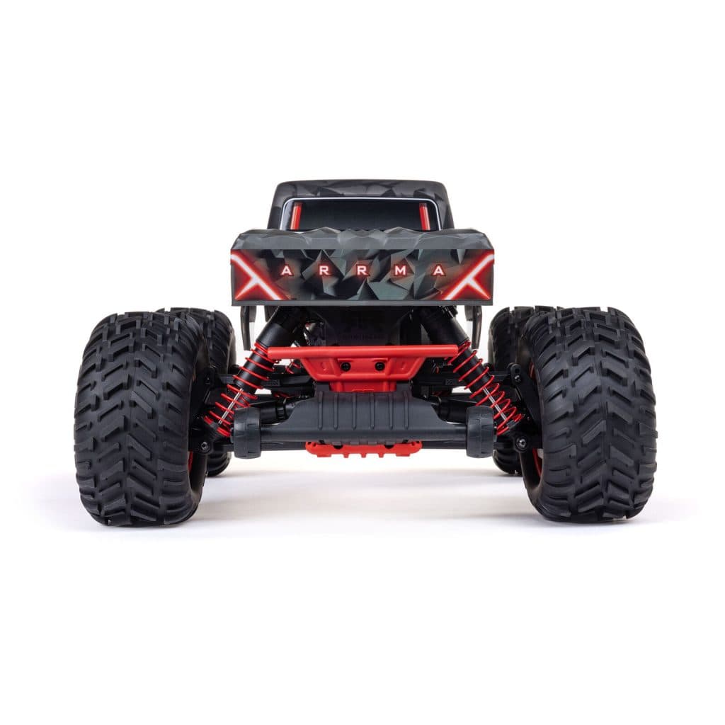 CARRO ARRMA 1/10 QUAKE 223S 2WD BLX MONSTER TRUCK RED ARA3537T1