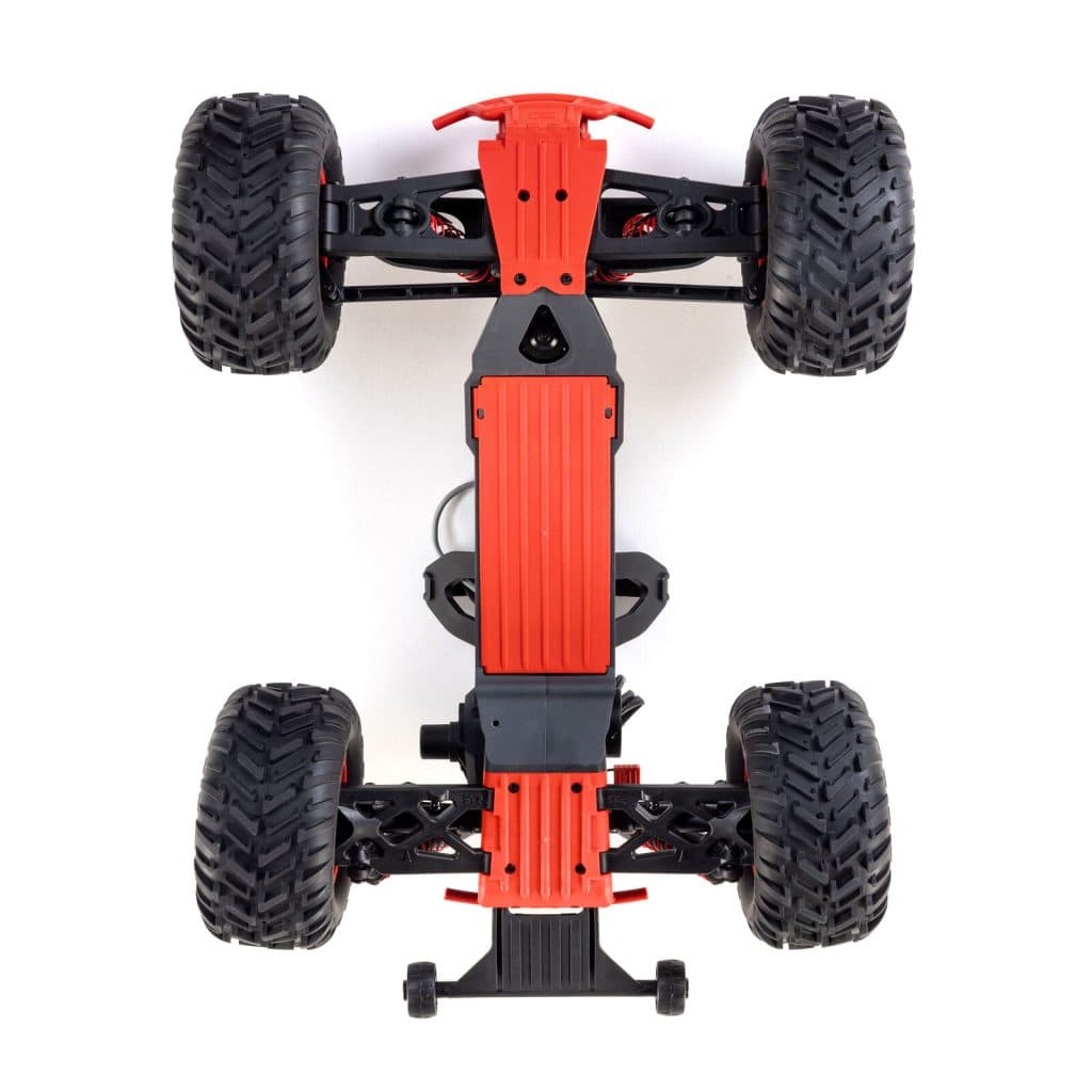CARRO ARRMA 1/10 QUAKE 223S 2WD BLX MONSTER TRUCK RED ARA3537T1