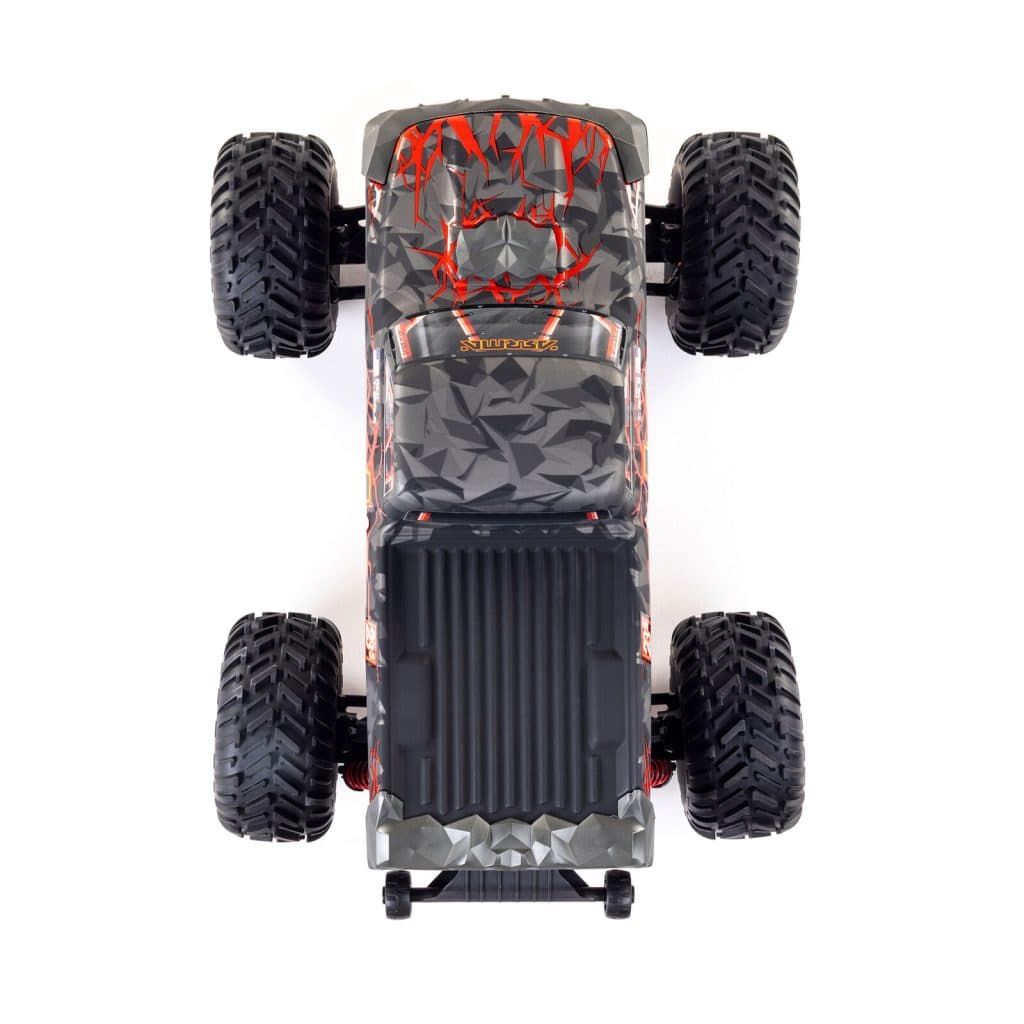 CARRO ARRMA 1/10 QUAKE 223S 2WD BLX MONSTER TRUCK RED ARA3537T1