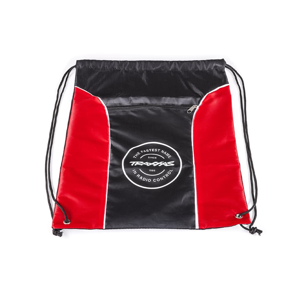 TRAXXAS GIFT Mochila BACKPACK DRAWSTRING W/ZIPPER POCKET 61665
