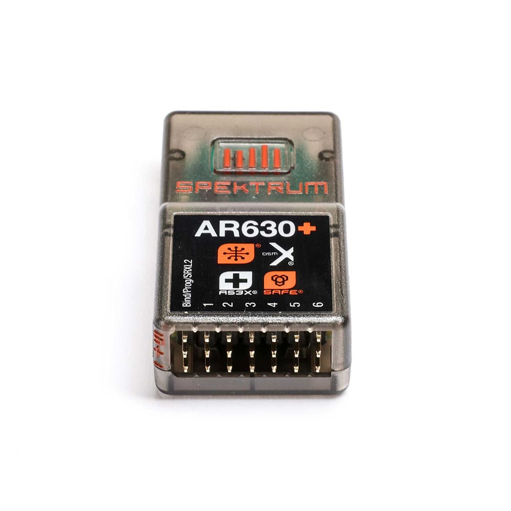 Receptor SPEKTRUM 6CH AR630+ DSMX AS3X+/SAFE SPM-1030