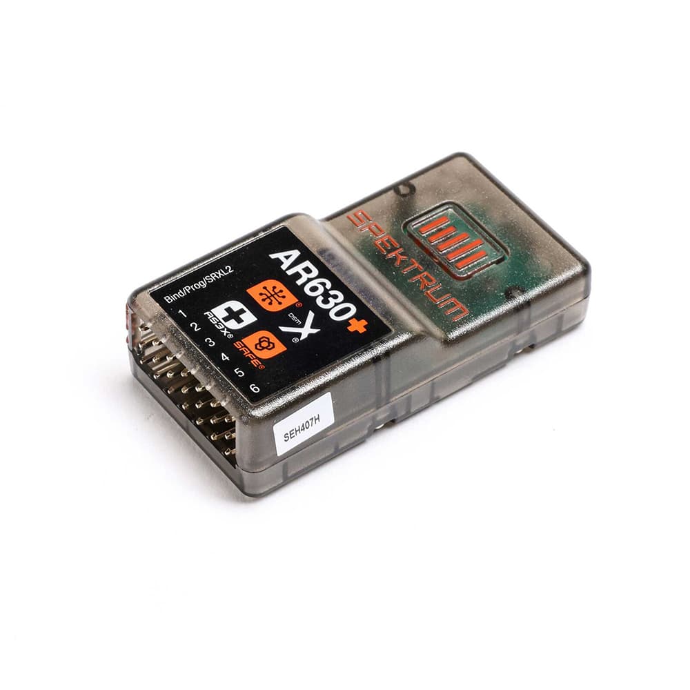 Receptor SPEKTRUM 6CH AR630+ DSMX AS3X+/SAFE SPM-1030