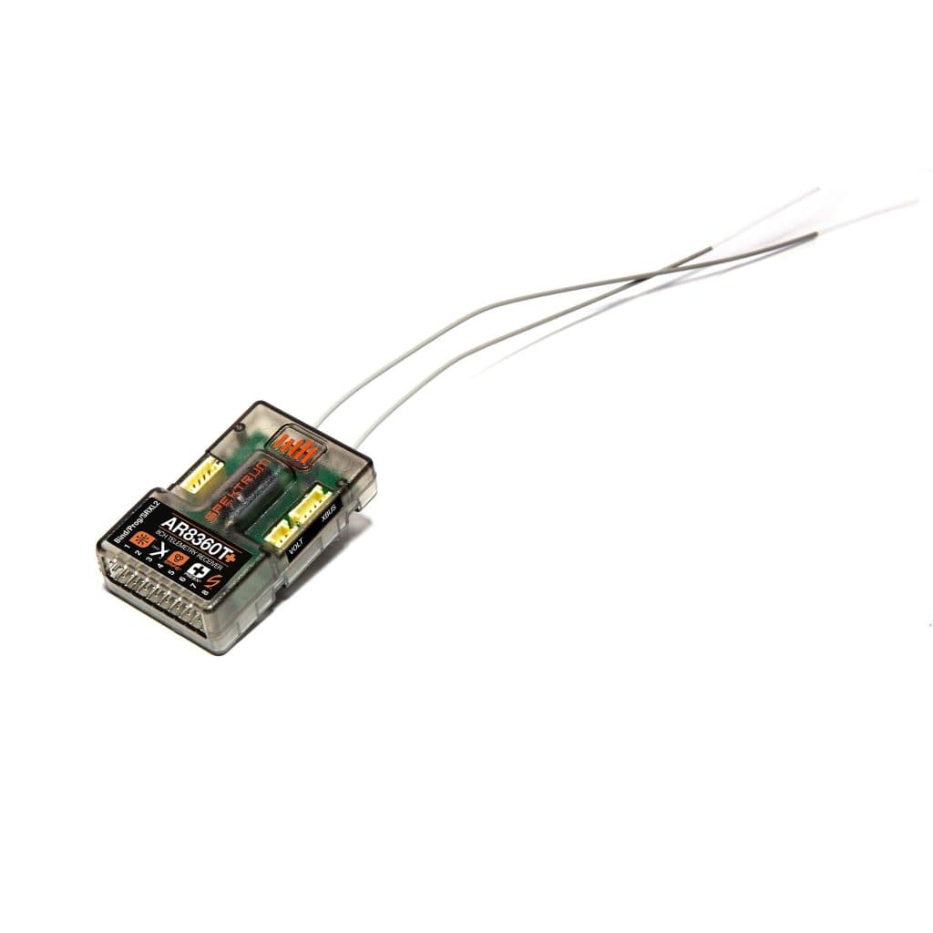 Receptor SPEKTRUM 8CH AR8360T+ DSMX AS3X+/SAFE TELEMETRY SPM-1033