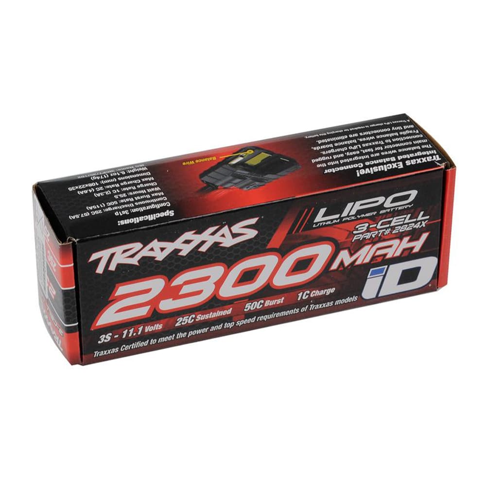 Batería TRAXXAS 11.1V 2300MAH 25C 3S LIPO 2824X