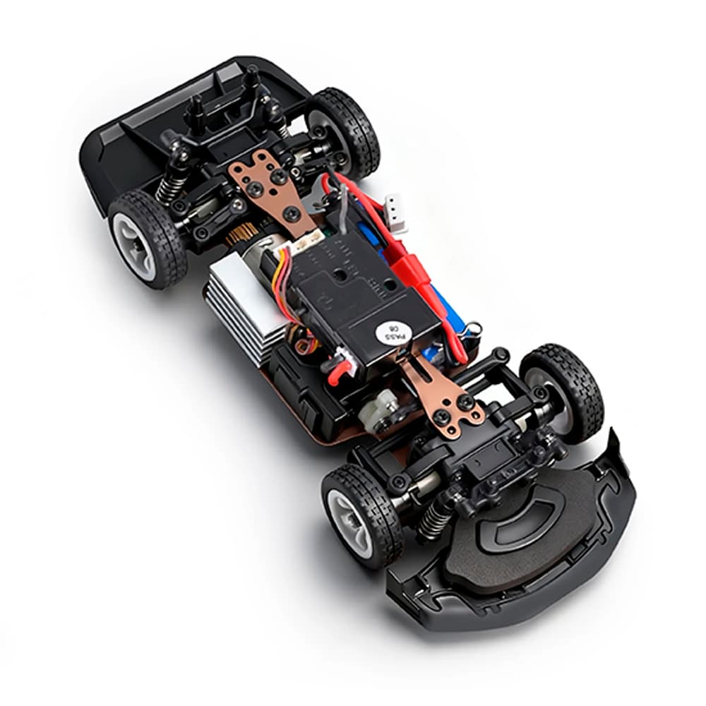 CARRO WLTOYS 1/28 DRIFT WORKING 30KM W/LEDS 4WD WHITE 284191