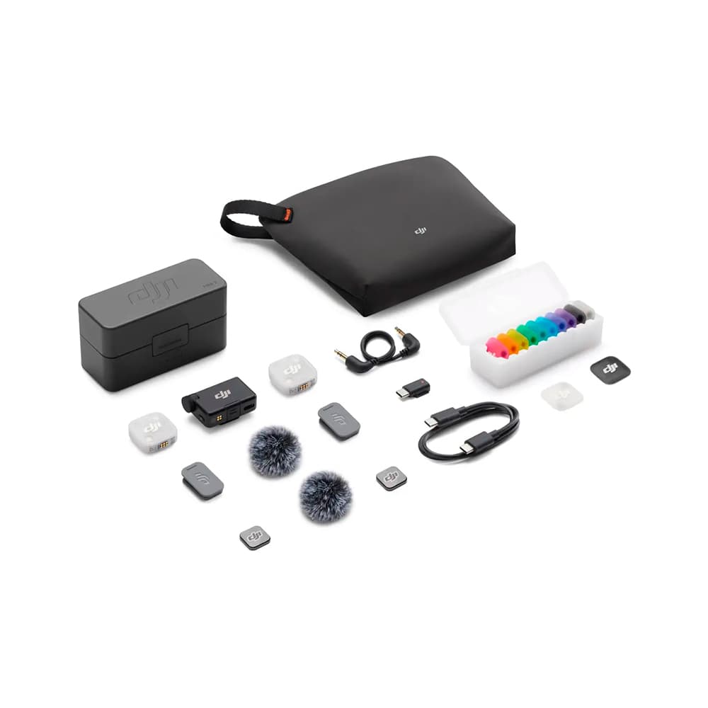 Micrófono WIRELESS DJI MIC MINI 2 (2 TX + 1 RX + CHARGING CASE)