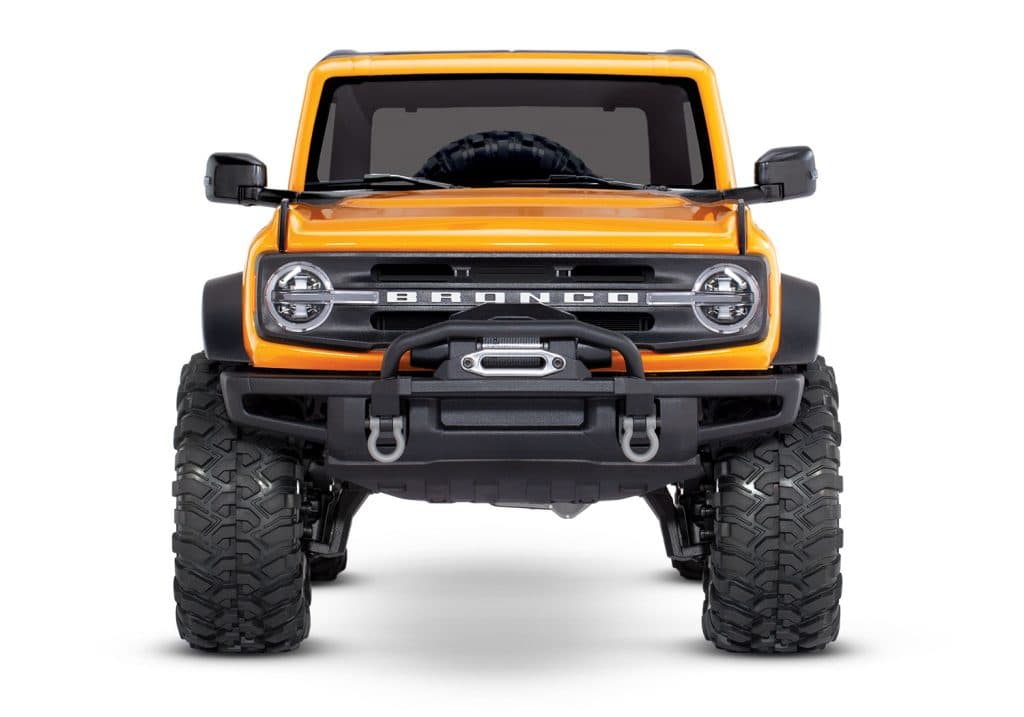 CARRO TRAXXAS 1/10 TRX-4 FORD BRONCO TQI ORANGE 92076-4
