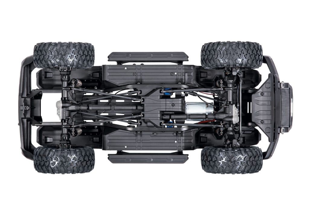 CARRO TRAXXAS 1/10 TRX-4 FORD BRONCO TQI ORANGE 92076-4
