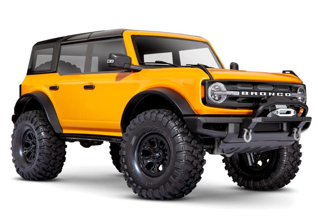 CARRO TRAXXAS 1/10 TRX-4 FORD BRONCO TQI ORANGE 92076-4