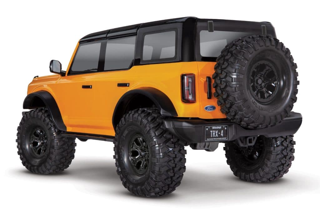 CARRO TRAXXAS 1/10 TRX-4 FORD BRONCO TQI ORANGE 92076-4