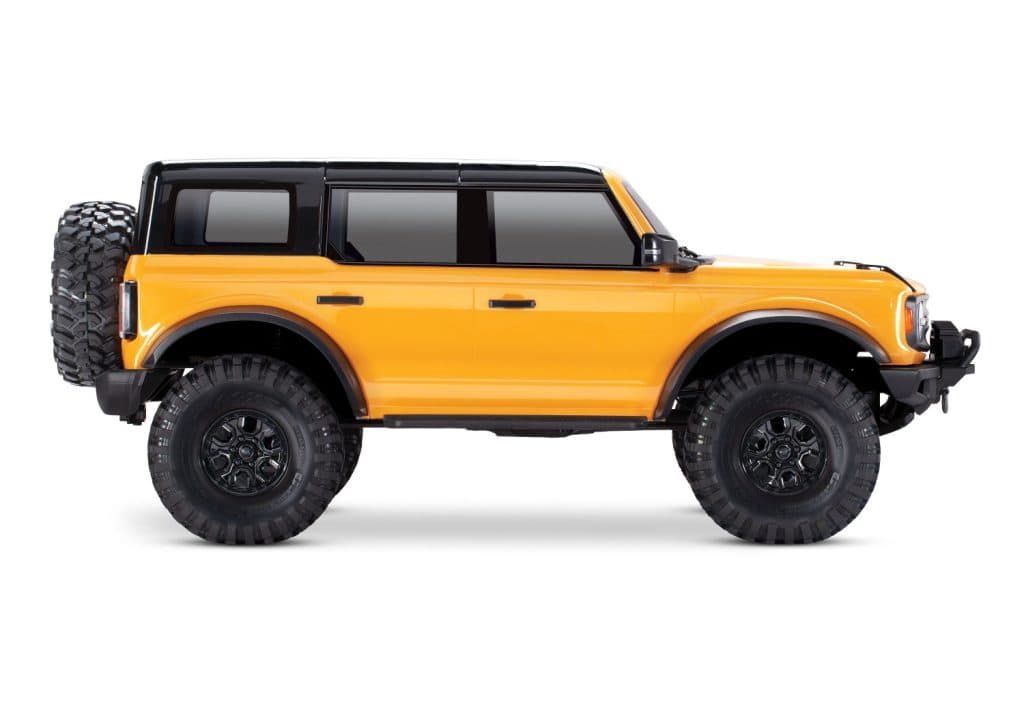 CARRO TRAXXAS 1/10 TRX-4 FORD BRONCO TQI ORANGE 92076-4