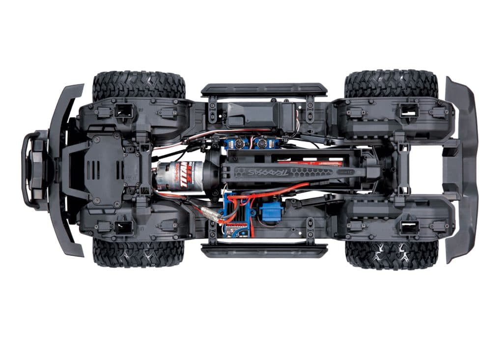 CARRO TRAXXAS 1/10 TRX-4 FORD BRONCO TQI BLUE 92076-4