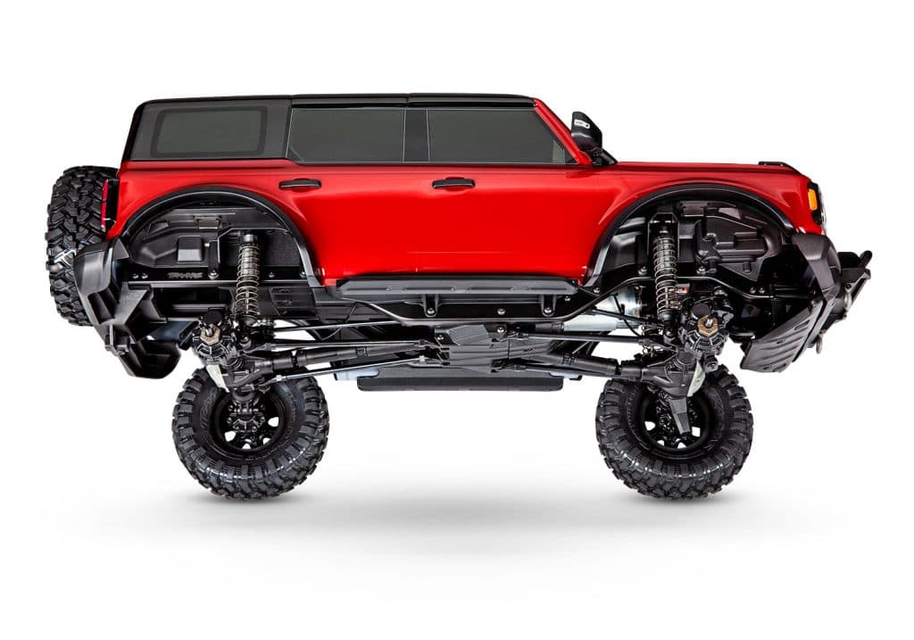 CARRO TRAXXAS 1/10 TRX-4 FORD BRONCO TQI RED 92076-4