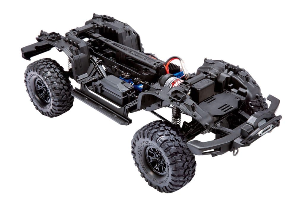 CARRO TRAXXAS 1/10 TRX-4 FORD BRONCO TQI RED 92076-4