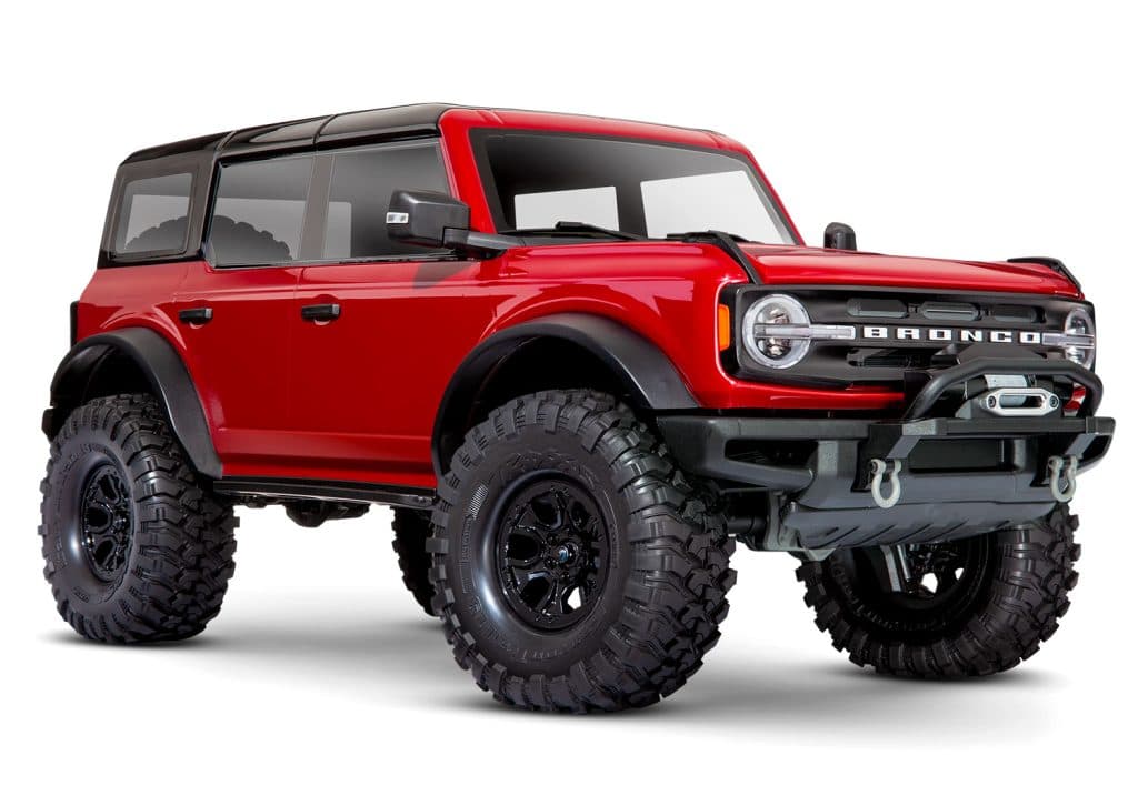 CARRO TRAXXAS 1/10 TRX-4 FORD BRONCO TQI RED 92076-4