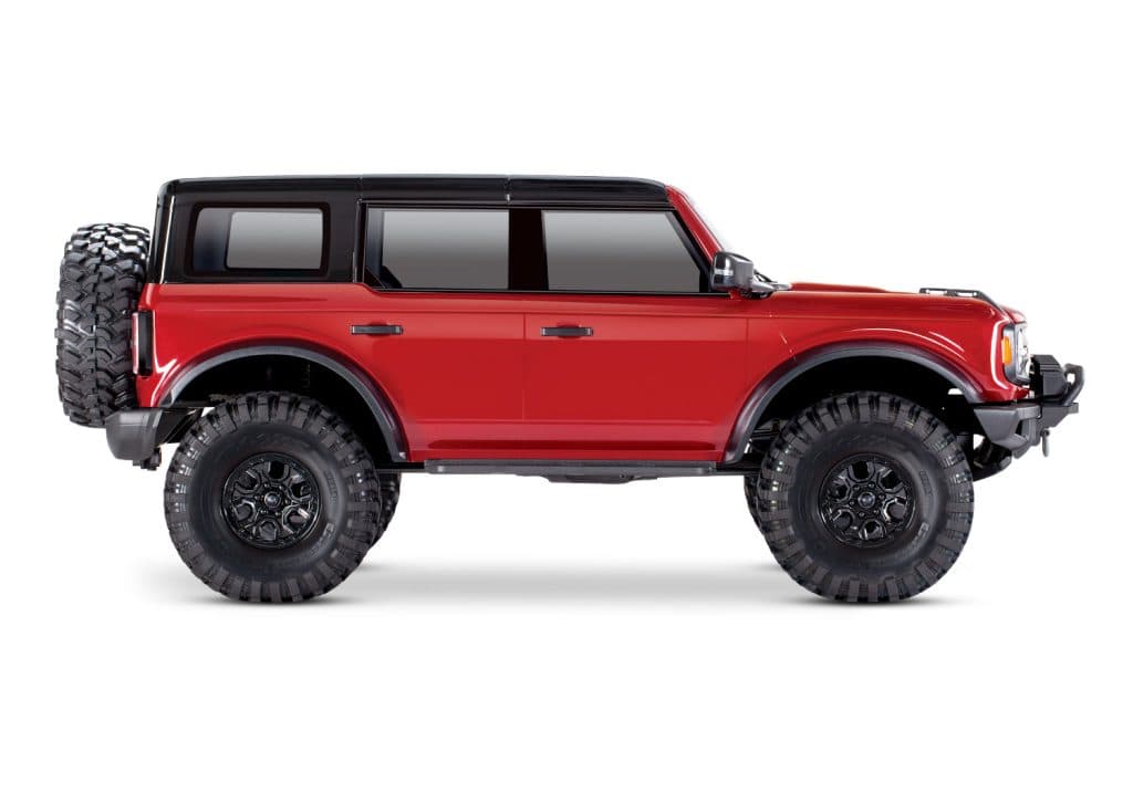 CARRO TRAXXAS 1/10 TRX-4 FORD BRONCO TQI RED 92076-4