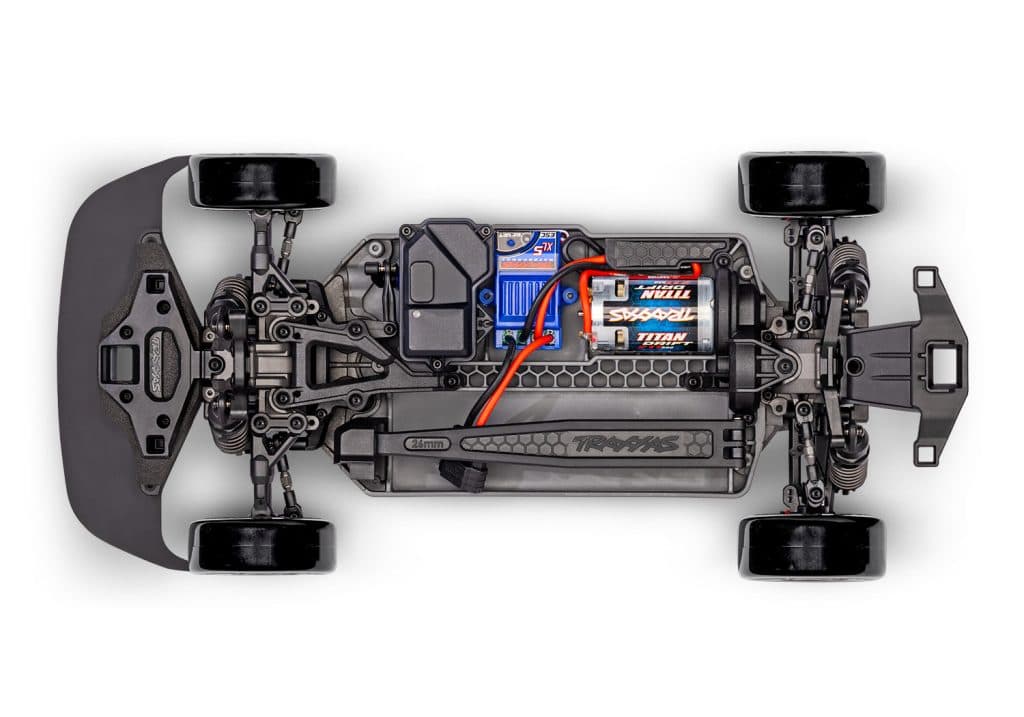 CARRO TRAXXAS 1/10 4-TEC DRIFT NISSAN 240SX RWD TQI BLACK