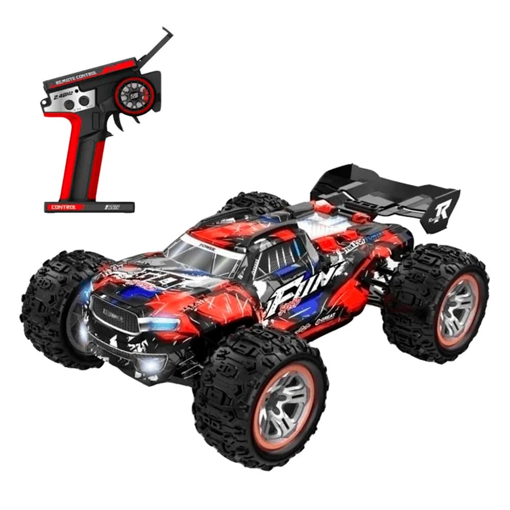 CARRO WLTOYS 1/18 FUN SPEED 60KM 4WD RED 184008