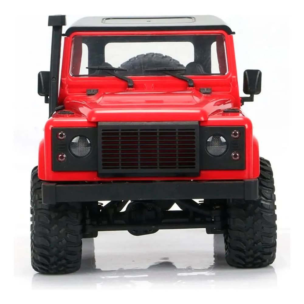 CARRO MNMODEL 1/12 JEEP LAND ROVER W/LIGHTS RED MN-91