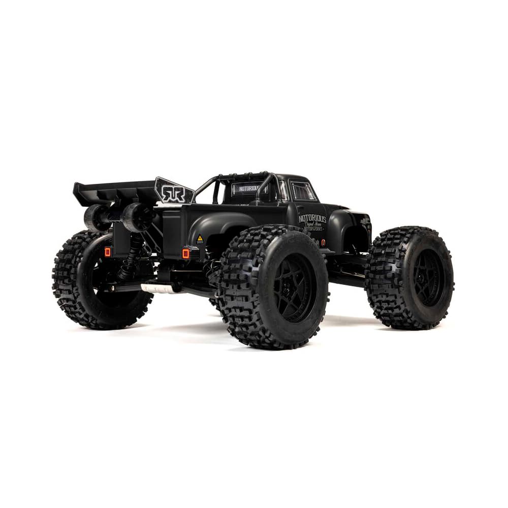 CARRO ARRMA 1/8 NOTORIOUS 6S 4WD BLX STUNT BLACK ARA8611V6T1