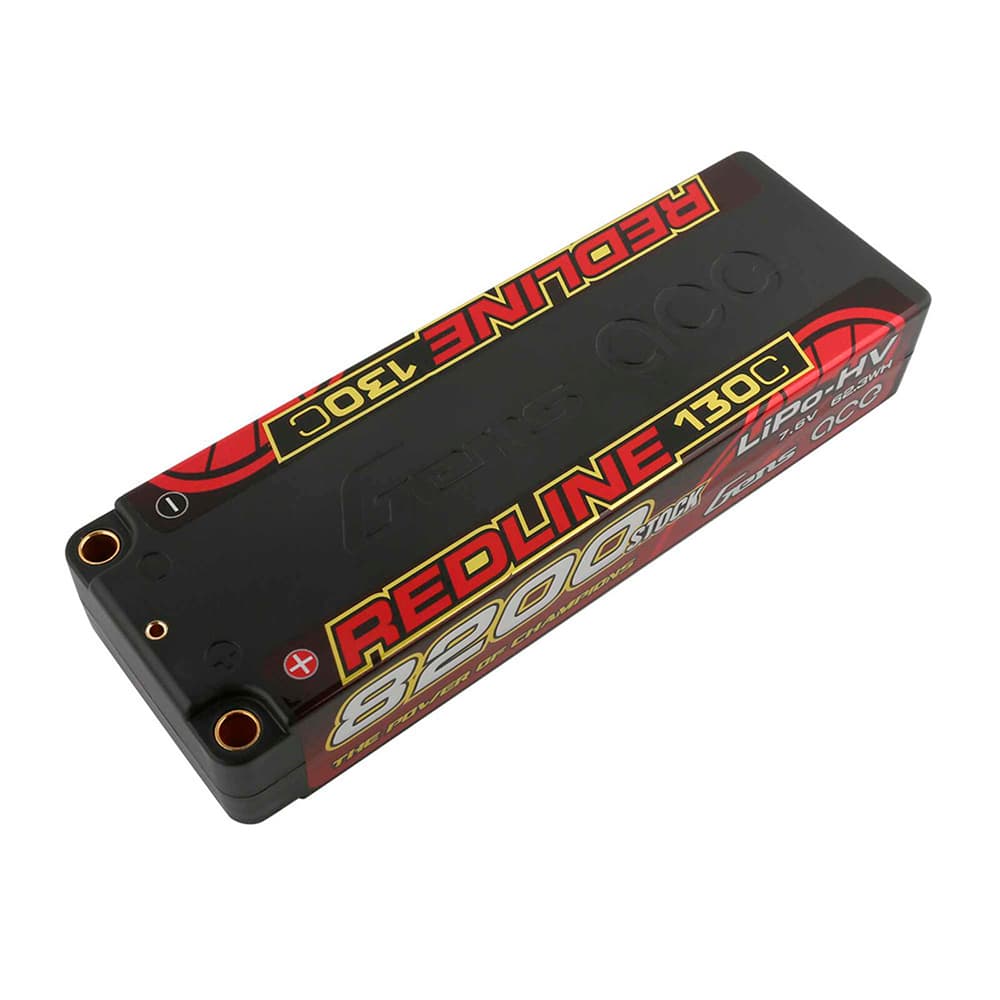 GENS ACE REDLINE 7.6V 8200MAH 130C HARDCASE HV LIPO
