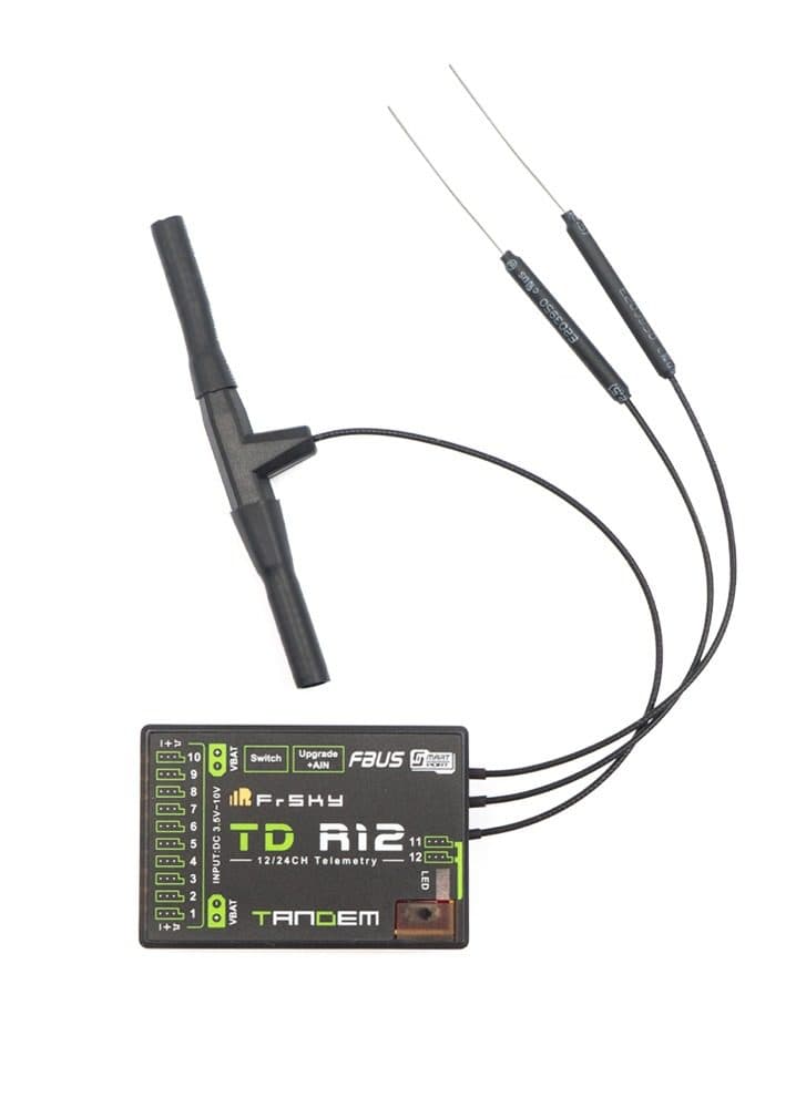 Receptor FRSKY 12CH TDR12 TANDEM DUAL BAND 2.4G 900MHZ