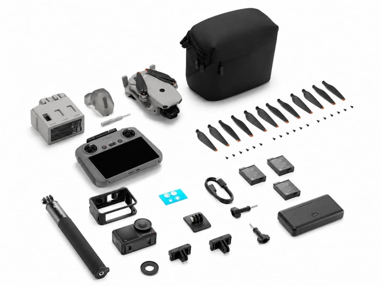 COMBO DRONE DJI LITO X1 FLY MORE COMBO PLUS (DJI RC 2) + OA 4 ADVENTURE
